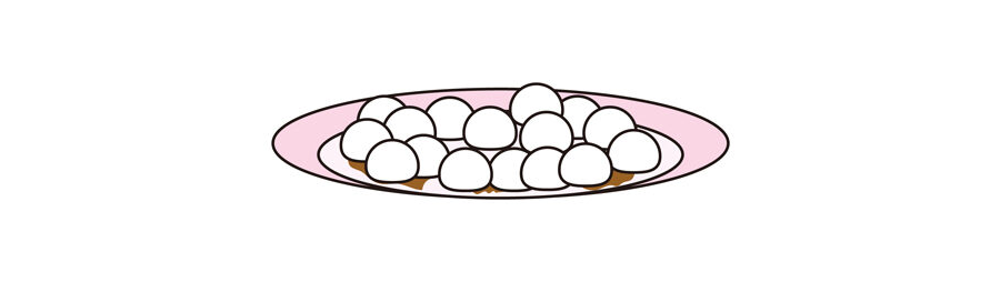 白玉（rice-flour）